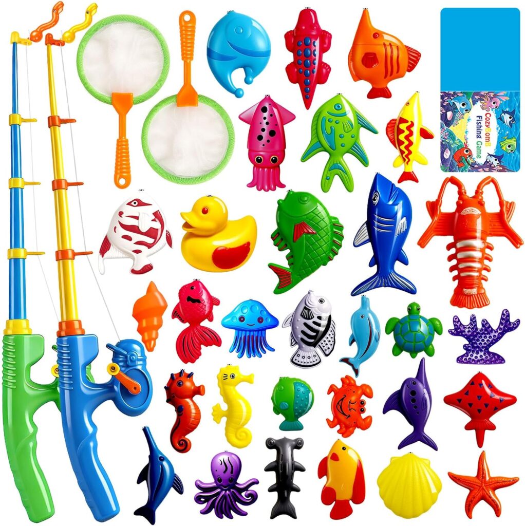 Magnetic fishing play set – 2 Players – B – 30-pack