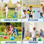Playground dodgeball set – 21.5cm – Mix Color 7 pcs – 7-pack - Image 6
