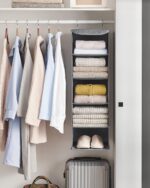 Wardrobe-rail hanging shelves - Image 4