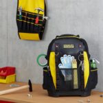 Rigid-base tool backpack – 1-95-611 – Sac à dos porte outils – Black - Image 2
