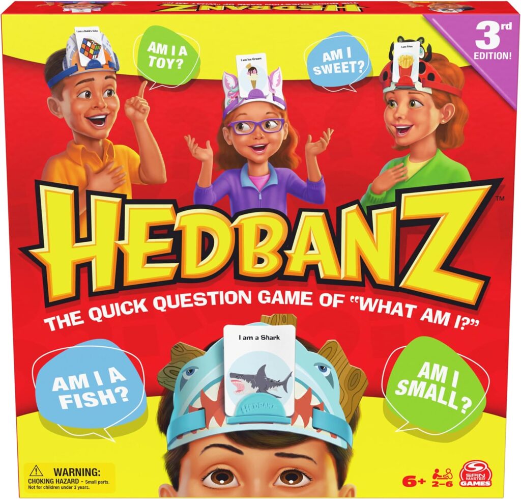 Spin Master Games Hedbanz guessing game