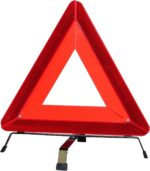 Maypole Roadside reflective warning triangle – One Size – Red