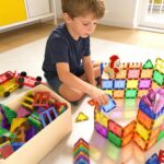 Coodoo Magnetic construction tiles – Multicolor - Image 2