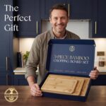Deer & Oak Bamboo chopping-board set – Light Bamboo - Image 9