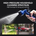 CNMTCCO Expandable garden watering hose – Blue - Image 5