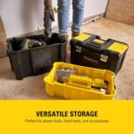 STANLEY Stacked rolling workshop toolbox – Black - Image 8