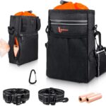 Empty dog-training reward pouch – 1 Count (Pack of 1) – Black