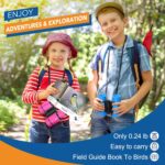 HappyKidsClub Children's compact binoculars – Fun-Fernglas-Set – Blue - Image 2