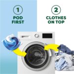 Fairy Non Bio Platinum Washing Pods Extra Stain Removal, 132 count, 3 x 44 – 3-pack - Image 6