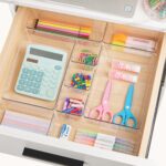 Vtopmart 25 Pack Drawer Organiser, 4-Size Makeup Organizer Trays for Vanity, Bathroom, Desk, Office, Bedroom – Transparent - Image 6
