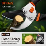 VOTREK Bypass pruning secateurs – Sunset Orange - Image 2