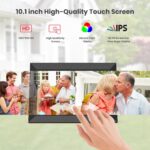 BIGASUO Wi-Fi digital picture frame – Black - Image 5