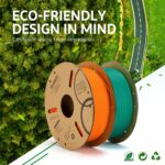 ELEGOO PLA+ 3D printer filament spool – White - Image 6