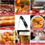 DOQAUS folding digital meat thermometer – CP1 – Black - Image 5