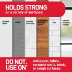 Command Interlocking picture-hanging strips – X-Large – White – 20-pack - Image 4