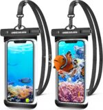 UNBREAKcable Waterproof Phone Pouch, 2-pack – Transparent