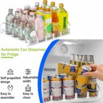 Self-pushing refrigerator can dispenser – Silver – 5-pack - Image 6