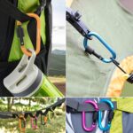 BEEWAY Utility locking carabiner clips – 3 Colors - Image 5