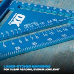OX Metric rafter square – Blue - Image 4
