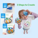 JOYIN Rock-painting activity kit – Multicolored - Image 3