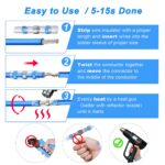 Kuject Heat-activated solder-seal wire splices – RED BLUE YELLOW WHITE - Image 5