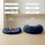 Travel pillow storage carry bag – One Size – Navy - Image 2