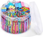 Sopito Paper clips and elastic band set – 3.94 x 3.78 x 2.40 inches