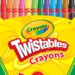 CRAYOLA Twistables Colouring Crayons - Assorted Colours (Pack of 12) – Multicolor