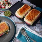 Breville Sandwich/Panini Press & Toastie Maker | 3-Slice | Stainless Steel [VST025] – Silver - Image 4