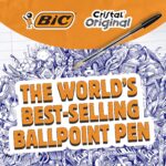 BIC Cristal Original Black Ballpoint Pens, 50-pack - Image 5
