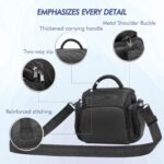 Winning DSLR Camera Case, Waterproof Shockproof SLR Camera Single Bag – 25cm x 15cm x 20cm – Grey – 10 kg - Image 6