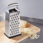 Amazon Basics Four-sided stainless box grater – Black - Image 6