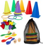 Family sports-day game set – Multicolor