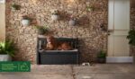 Outdoor storage bench – 265 Litres – Grey - Image 7