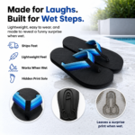 Hidden Print Flip Flops - Image 3