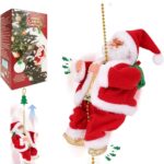 Jolly Climb Santa Decoration — product image 1