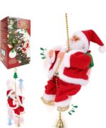 Jolly Climb Santa Decoration — product image 1