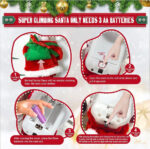 Jolly Climb Santa Decoration — product image 4