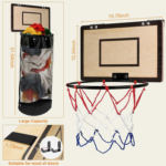 Laundry Basketball Hoop Hamper — product image 3