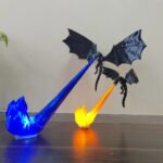 Dragon Flame Book Nook Decor — product image 1